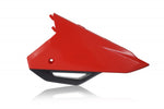 Acerbis Side Panels - Honda CRF250R & CRF250RX 2022-2024, CRF450R & CRF450RX 2021-2024 - Red/ Black