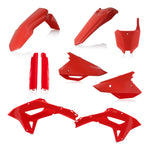 Acerbis Full Plastics Kit - Honda CRF 250/300RX 2022-2024, CRF450RX 2021-2024 - Red