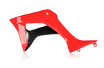 Acerbis Radiator Scoops - Honda CRF110 2019-23 - Red/ Black