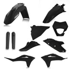 Acerbis Full Enduro Plastics Kit - Gas Gas EC 250/300 & 250/350F 2021-23 - Black