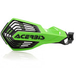 Acerbis K-Future Hand Guards - Kawasaki KXF250 2015-20, KXF450 2015-18 - Green/ Black