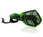 Acerbis K-Future Hand Guards - Kawasaki KXF250 2015-20, KXF450 2015-18 - Green/ Black