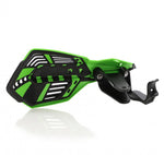 Acerbis K-Future Hand Guards - Kawasaki KXF250 2015-20, KXF450 2015-18 - Green/ Black