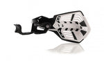 Acerbis K-Future Hand Guards - Kawasaki KXF250 2021-2025, KXF450 2019-2023 - Black/ White