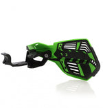 Acerbis K-Future Hand Guards - Kawasaki KXF250 2021-2025, KXF450 2019-2023 - Green/ Black