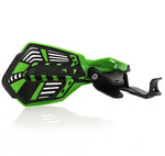 Acerbis K-Future Hand Guards - Kawasaki KXF250 2021-2025, KXF450 2019-2023 - Green/ Black