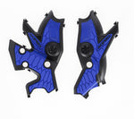 Acerbis X-Grip Frame Guards - Yamaha Tenere 700 2020-23 - Black/ Blue