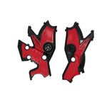 Acerbis X-Grip Frame Guards - Yamaha Tenere 700 2020-23 - Black/ Red