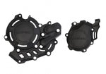 Acerbis X-Power Engine Cover Kit - Gas Gas MC450F 2021-23 - Black