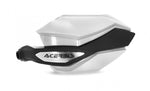 Acerbis Argon Adventure Hand Guards - White/ Black