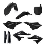 Acerbis Full Plastics Kit - Yamaha YZ 125/250 2022 - Black