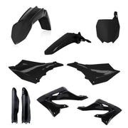 Acerbis Full Plastics Kit - Yamaha YZ 125/250 2022 - Black