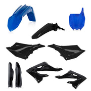 Acerbis Full Plastics Kit - Yamaha YZ 125/250 2022-2025 - Black/Blue