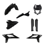 Acerbis Full Plastics Kit - Beta RR 125/200/250/300/350/390/430/480 2020-2022 - Black