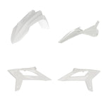 Acerbis Standard Plastics Kit - Beta RR 125/200/250/350/390/430/480 2020-2022 - White