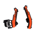 Acerbis X-Grip Frame Guards - KTM SX50 2016-2023 - Black/Orange