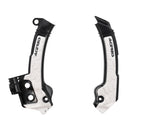 Acerbis X-Grip Frame Guards - Husqvarna TC 125/250 & FC 250/350/450 2023-2025 - Black/White