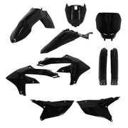 Acerbis Full Plastics Kit - Yamaha YZF450 & YZF450FX 2023-2025 - Black