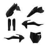 Acerbis Full Plastics Kit - KTM SX50 2016-23 - Black