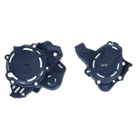 Acerbis X-Power Engine Cover Kit - Husqvarna TC125 2023-2025, TE150 2024-2025 - Blue