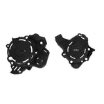 Acerbis X-Power Engine Cover Kit - Husqvarna TC125 2023-2025, TE150 2024-2025 - Black