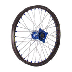 Kite Elite MX 19" Front Wheel - Yamaha YZ85 2002-2020 - Black/Blue Hub/Silver