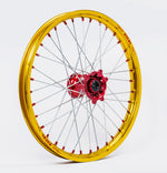 Kite Elite MX 21" Front Wheel - Honda CRF450R 2002-2024 - Gold/Red Hub/Silver