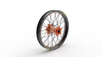 Kite Elite MX 18" Rear Wheel - KTM EXC-F500 2017-2023 - Black/Orange Hub