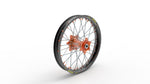 Kite Elite MX 19" Rear Wheel - KTM SXF450 2023-2024 - Black/Orange Hub/Silver