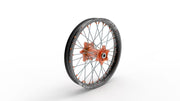 Kite Elite MX 19" Rear Wheel - KTM SXF450 2023-2024 - Black/Orange Hub/Silver