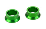 Kite Front Wheel Spacers - Kawasaki KXF450 2006-2018 - Green