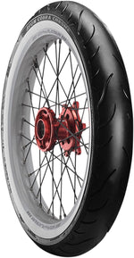 Avon Cobra Chrome AV91 Whitewall 74H TL Front Tyre - MT90 B 16"