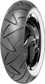 Continental Conti Twist WW Whitewall 62P TL Front Tyre - 130/70-12"