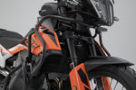 SW Motech Upper Crash Bars - KTM Adventure 890 R 2021-2022 - Black