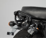 SW Motech SLC Left Side Pannier Carrier - Royal Enfield Interceptor 650 2019-2021 - Black