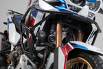 SW Motech Upper Crash Bars - Honda CRF1100L Africa Twin Adventure Sports 2019-2024 - Black