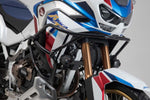 SW Motech Upper Crash Bars - Honda CRF1100L Africa Twin Adventure Sports 2019-2024 - Black