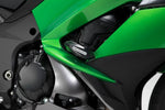 SW Motech Frame Sliders - Kawasaki Z 1000SX 2011-2019 - Black/Silver