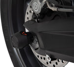 SW Motech Rear Axle Slider Set - BMW S 1000 RR 2015-2024 - Black