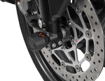 SW Motech Front Axle Slider Set - Yamaha XSR 900 2016-2021 - Black