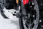 SW Motech Front Axle Slider Set - Yamaha MT-09 GT 2021-2022 - Black