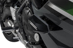 SW Motech Frame Sliders - Kawasaki Ninja 650 2017-2024 - Black/Silver