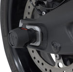 SW Motech Rear Axle Slider Set - Moto Morini X-CAPE 650 2021-2023 - Black