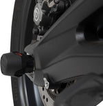 SW Motech Rear Axle Slider Set - Yamaha YZF-R1 1000 2015-2024 - Black