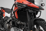 SW Motech Upper Crash Bars - Suzuki DL 1050 XT V-Strom 2020-2024 - Black