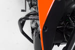 SW Motech Crash Bars - KTM Duke 200 2013-2014 - Black