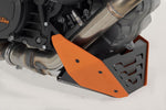 SW Motech Front Spoiler - KTM Super Duke 1290 2014-2024 - Black/Orange