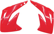 UFO Radiator Scoops - Honda CR85 2003-08 - Red