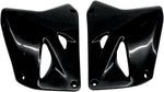 UFO Radiator Scoops - Suzuki RM 125/250 2001-12 - Black