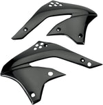 UFO Radiator Scoops - Kawasaki KXF450 2006 - Black